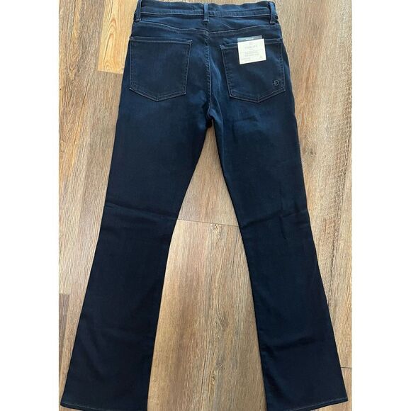 Fidelity Women's Belladonna Mid Rise Bootcut Straight Leg Denim Blue Jeans Sz 28 - Picture 2 of 11